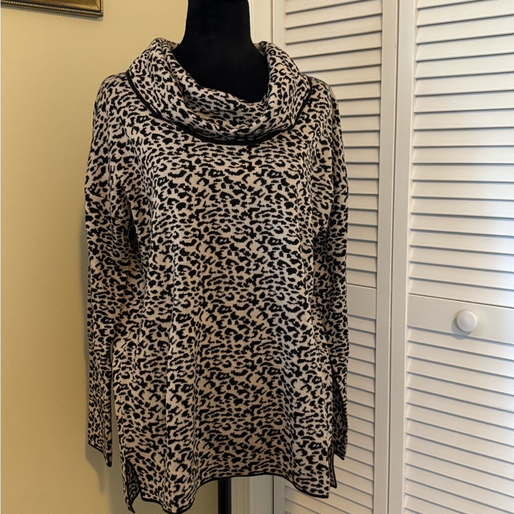 Calvin Klein animal print sweater